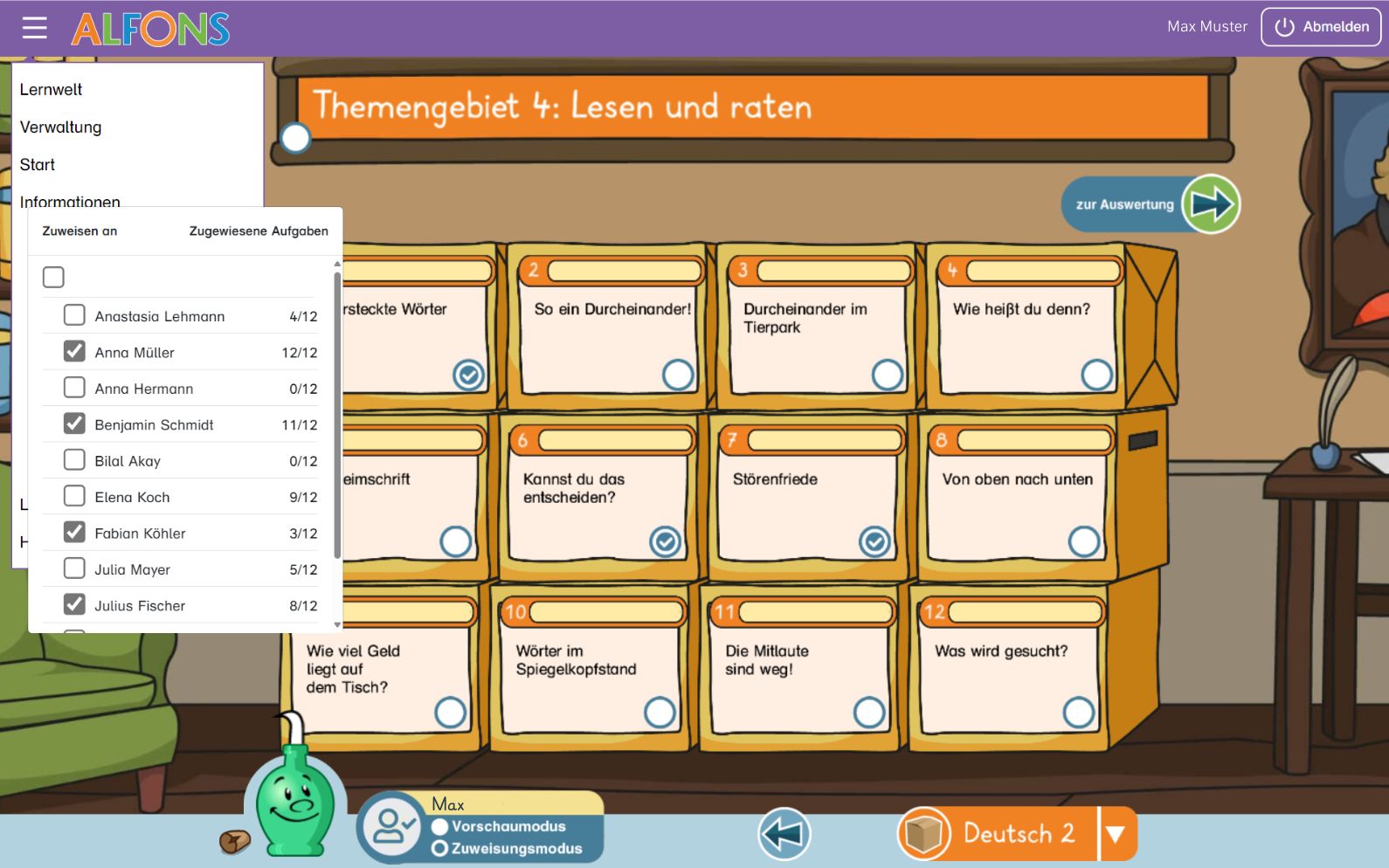 ALFONS Online-Lernwelt: Lernspaß für die Grundschule | Westermann
